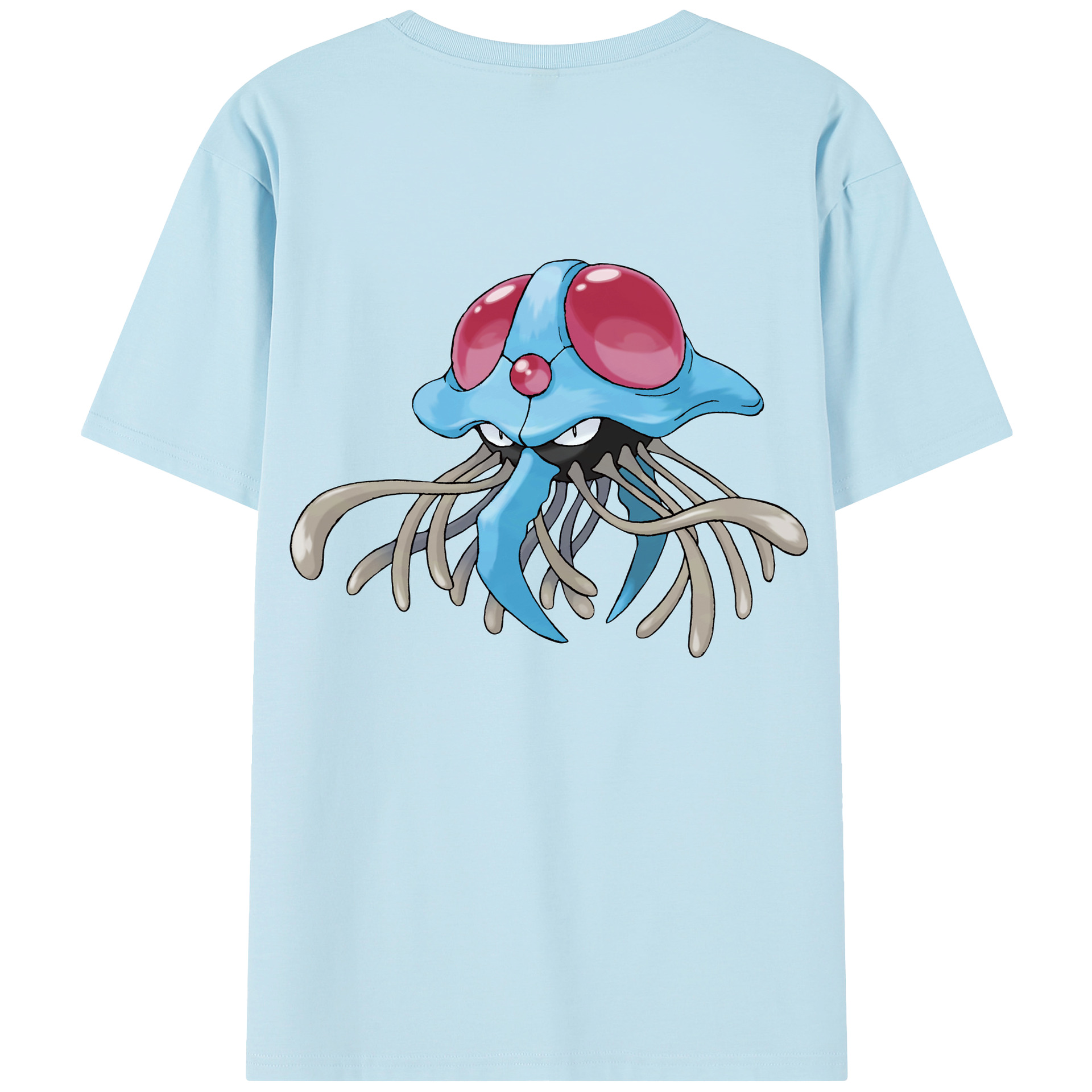 （画像用） ポケットモンスター Pokémon 綿100％半袖Tシャツ（背面プリント）